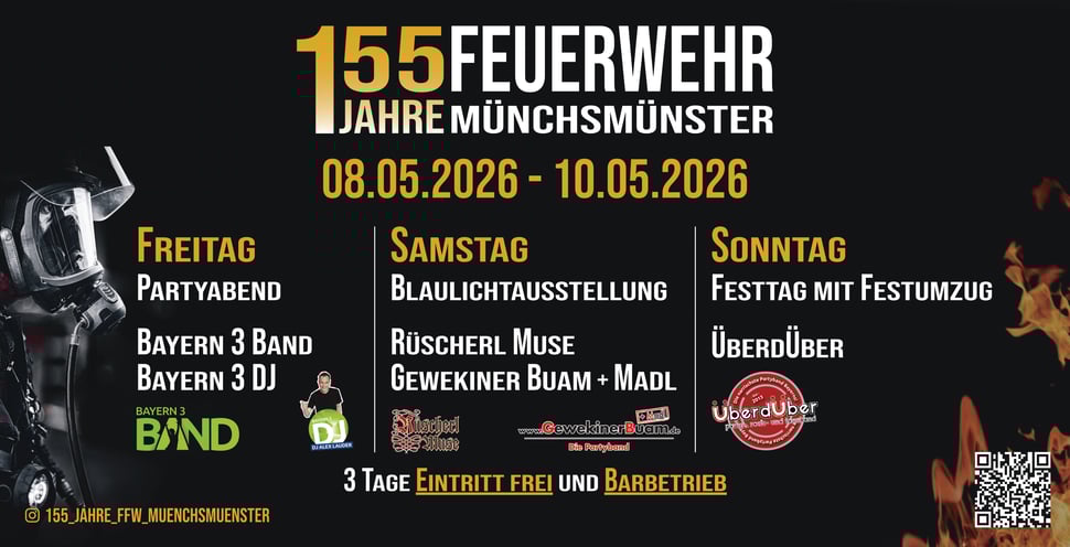 155 Jahre Feuerwehr Münchsmünster